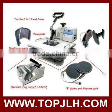 CE Quality Heat Transfer Printing 6 in 1 Combo Machine photo-6