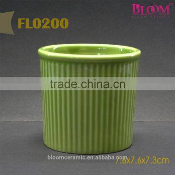 Light Blue Wholesale Ceramic Plant Pots photo-5