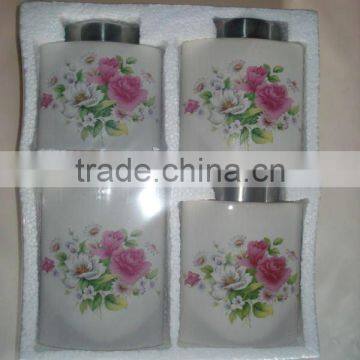 4 Pcs Ceramic Canister photo-2