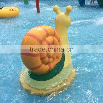 Fiberglass Conch Sculpture for Water Playground Park photo-6