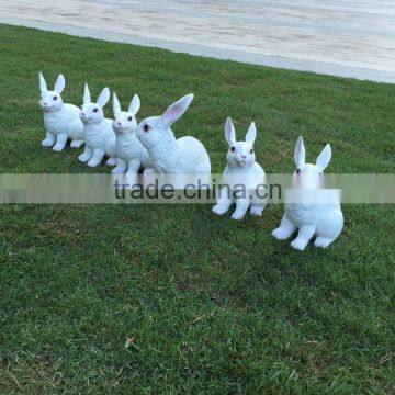 Polyresin Rabbit Figurine Decoration photo-3