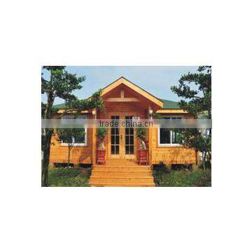 Prefab Russian Pine Wooden House Made In China