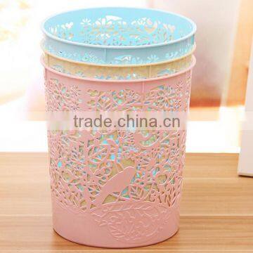 Houseware Fashion Hollowed-out Plastic Garbage Bin/rubbish Bin/Waste Bin photo-4