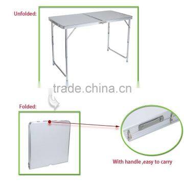 450111 120x60cm Aluminum Folding Adjustable Table photo-4