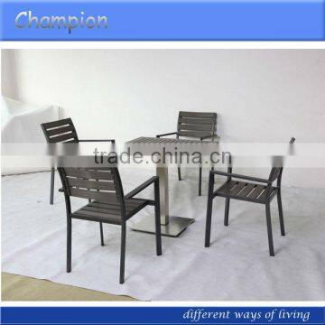 outdoor furniture with polywood slate patio furniture dining set