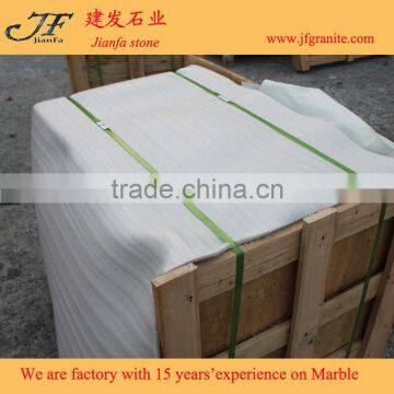 Pure White Polished Han White Jade Marble Tiles photo-5
