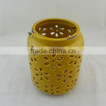 Large outdoor ceramic lanterns