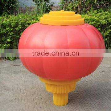 PE Color Changing li Battery Outdoor Waterproof Spring Hose Lantern photo-2