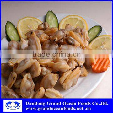 Frozen boiled baby clam meat