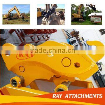 Hydraulic excavator spare parts, free type quick hitch