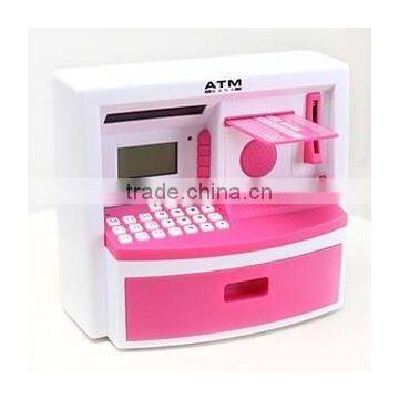 2015 New Hot Icti Atm Bank Toy Trendy Gift Colourful Intellectual Mini ATM Teller Machine Toy for Children From China photo-4