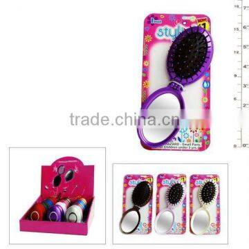 mancarried foldable makeup mirror & comb