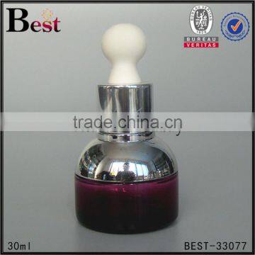 30ml Hot Products Glass Dropper Bottle With Silver Aluminum Dropper for Cosmetic Essence Lotion Toner China Suppliers photo-3