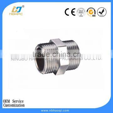 Good Price Nickel plated Brass Forged pipe nipple tbe ,Hex Nipple