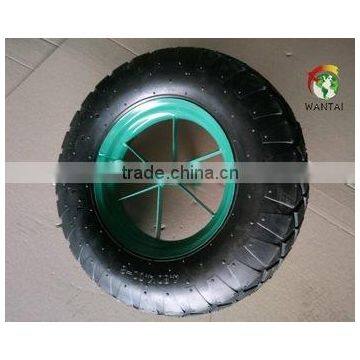 For Wheelbarrow Hot Sale 3.50-8 Pneumatic Rubber Wheel photo-4