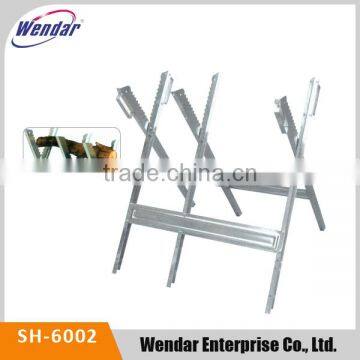 Galvanized foldable workbench and Saw horse