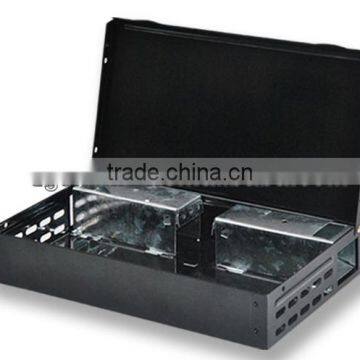 Hot Sales Multi Catch Mouse Trap With Solid Window Black Power Coating SX-5003BK photo-2
