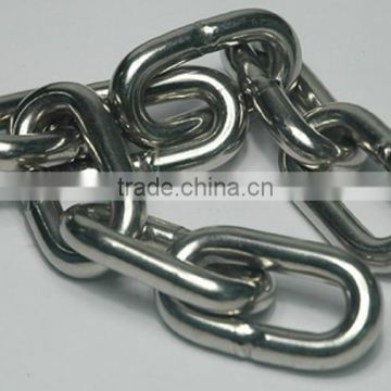 factory price galvanized welded steel link chain short link chain