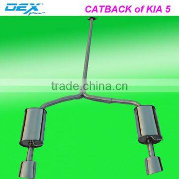 Performance Stainless Steel 304 Muffler Exhaust Pipe Catback of KIA5 photo-2