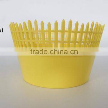 2016 New Style pp Plastic Circular Fence Fruit Basket photo-4