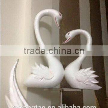 Indoor Concret Decorative Molds Swan Statue photo-3