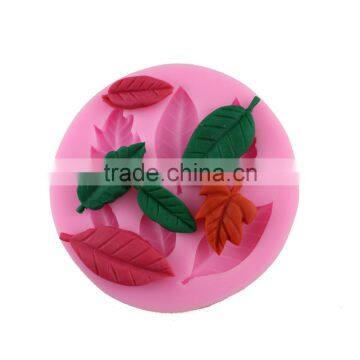 Silica Gel Arts Tool Tool DIY Baking Cake Decorating Tools - Shaped Leaves 1688 Agent photo-2