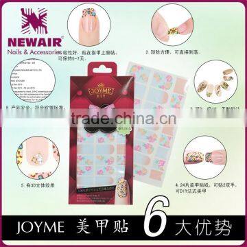 New Air NAIL STICKERS WRAPS - Full Self Adhesive Polish Foils Decoration photo-4
