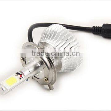 H4 6000K 24W 9003 HB2 Motorcycle Motorbike COB LED Headlamp Bulb Kit For Harley Bike Cruiser Bobber Chopper photo-2