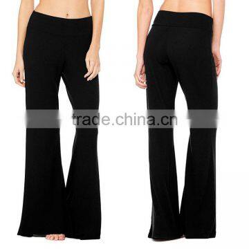 training wear Women Wide Leg YOGA FLARE PANT sports trousers