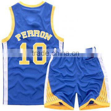 2016 team sports wear custom basketball uniform set / basketball jerseys / basketball shorts