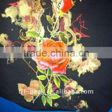 Velvet Heat Transfer fabric laser cut