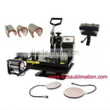 Sublimation Combo 8 in 1 heat press machine