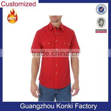 Men's Short Sleeve Western Shirt