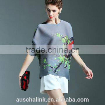 Hot Sell Summer Women New Design Fashion Tops Made in China photo-2