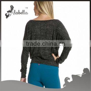 Yoga Wear Wholesale Fitness Tank Top Long Sleeve Woman Yoga Shirt photo-2