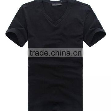 2016 Perfect Popular in China Hot Style Best Quality V-neck T-shirt for Men photo-2