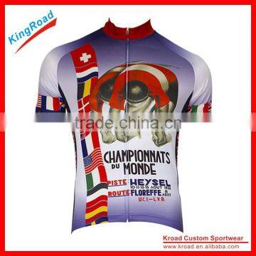 Custom quick dry hello kitty cycling jersey