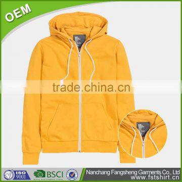 custom 100% polyester zip up hoodies sport suits