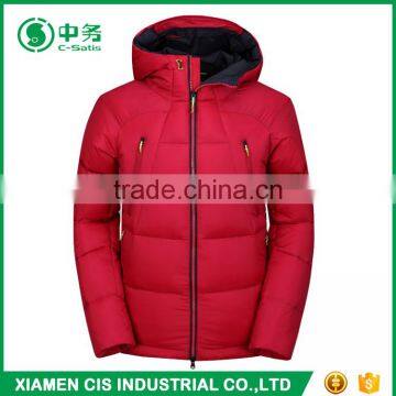Top Quality Winter Thick Windproof Warm Mens Outdoor Down Jacket With Hood photo-3
