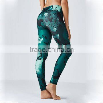 Colorful Yoga Pants Printed Sports Clothing Yoga Wear OEM Service photo-2