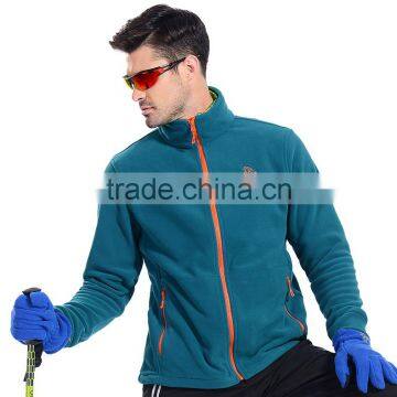 wholesale clothing manufacturers custom men's warm outdoor fleece jacket