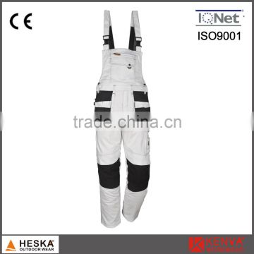 Wholesale workwear mens bib overall polycotton bib pants