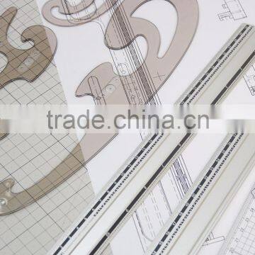 Transparent Plastic Cloud Pattern French Curve For Painting photo-6