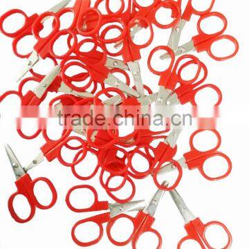 Wholesale Stainless Steel Student Scissors Children DIY Handmade Children Paper Cutting Safety Small Scissors