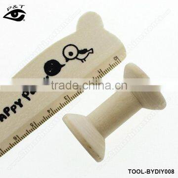 DIY tools sewing accessories wooden bobbin spool