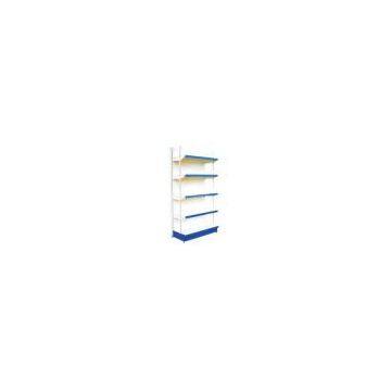 Gondola shelves double supermarket equipment steel rack