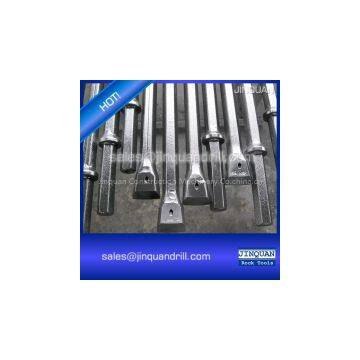 High quality Integral Drill Rod with chisel bits for tunnelling in factory price