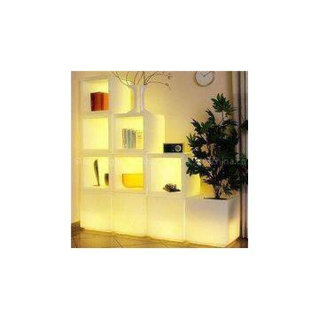Multipurpose Cube Wine Bucket Led Flower Pot