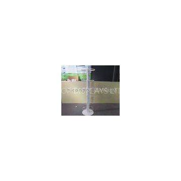 Steel 6 Tiers Revolving Mobile Phone Accessories Display Stand White
