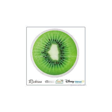 super cheap custom kiwi printed round beach towels with tassel